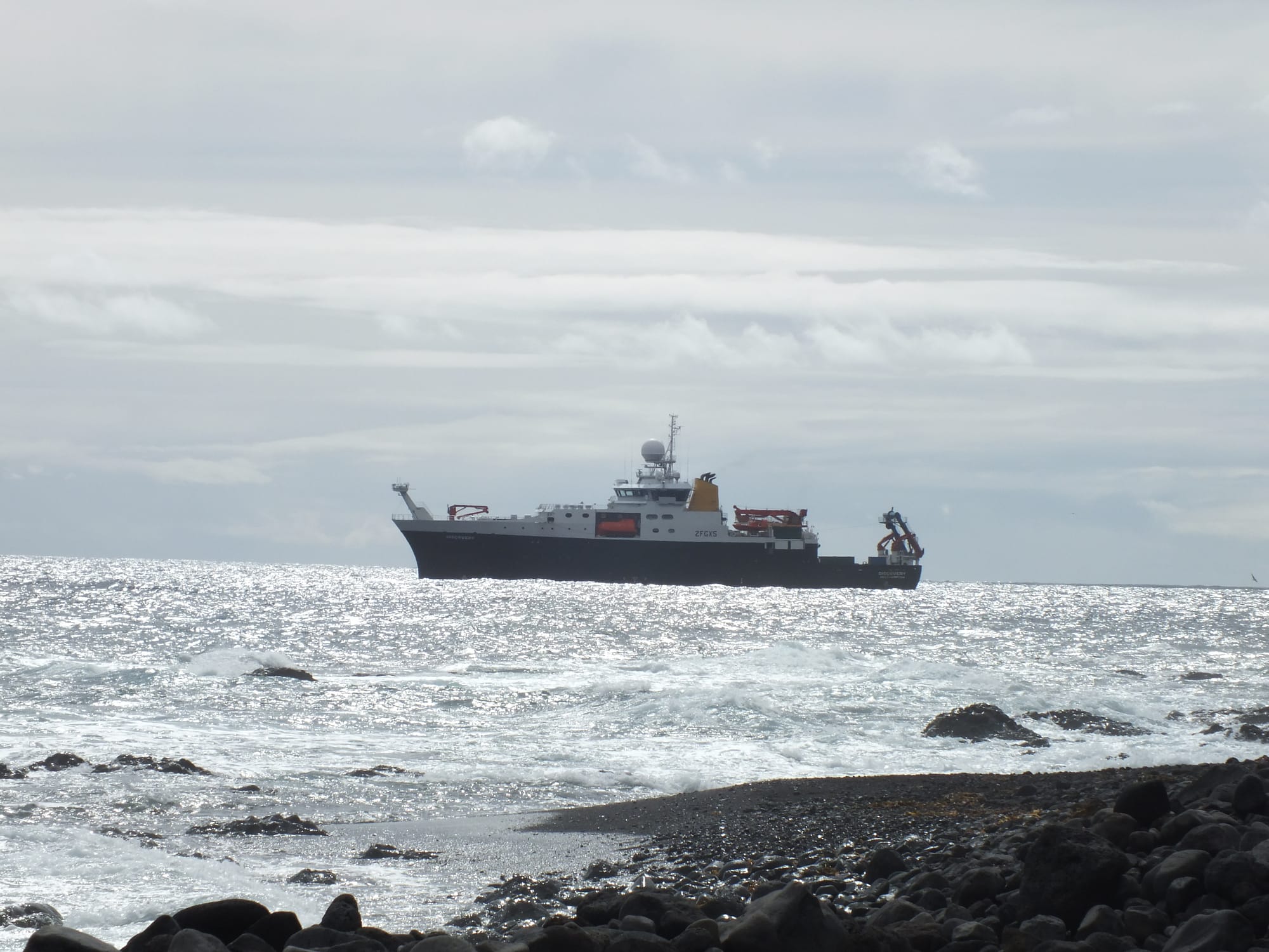 Read more about the article Fishing rectangular midwater trawls at St Helena Sea Mounts